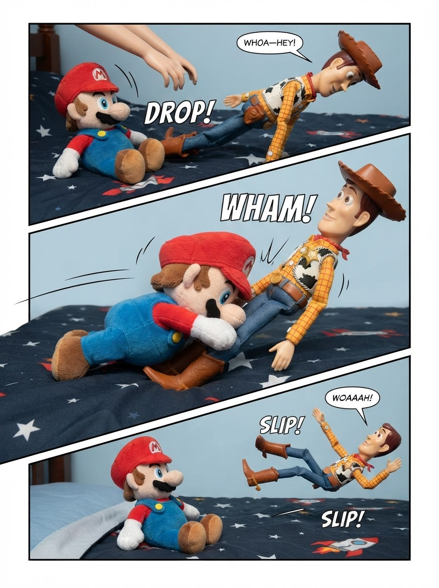 Showdown On The Bedspread (page 3 of 4)