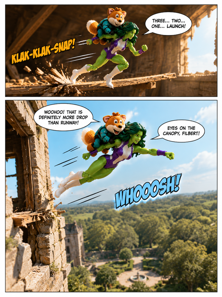 Escape from the Crumbling Spire (page 2 of 4)