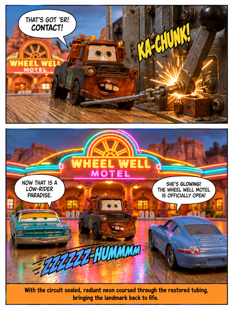 The Grand Reopening at Wheel Well (page 3 of 4)