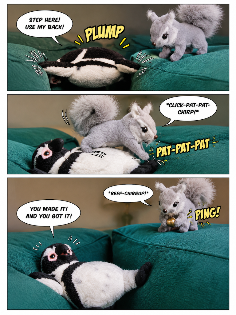 Penny and the Whirring Acorn (page 3 of 4)