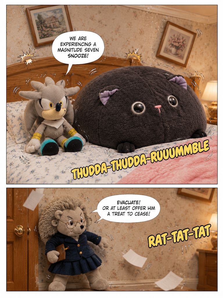 The Purr-fect Earthquake (page 3 of 4)