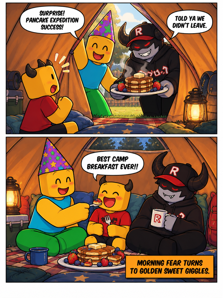 Morning Surprise in the Tent (page 4 of 4)