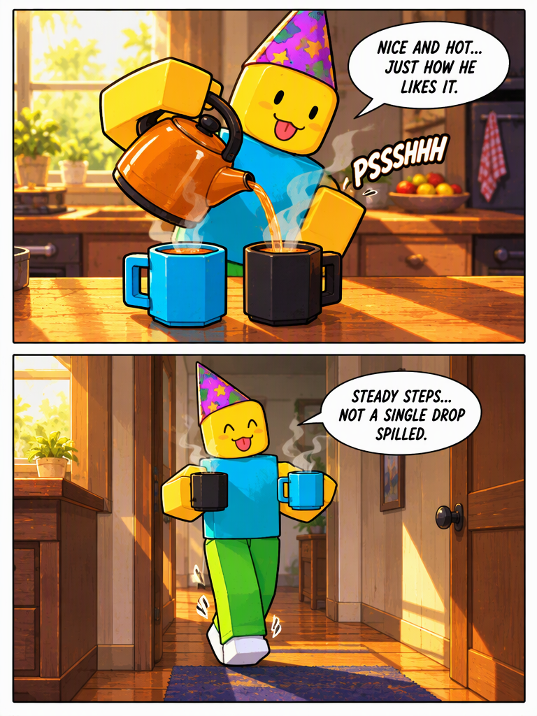 A Warm Morning Return (page 2 of 4)