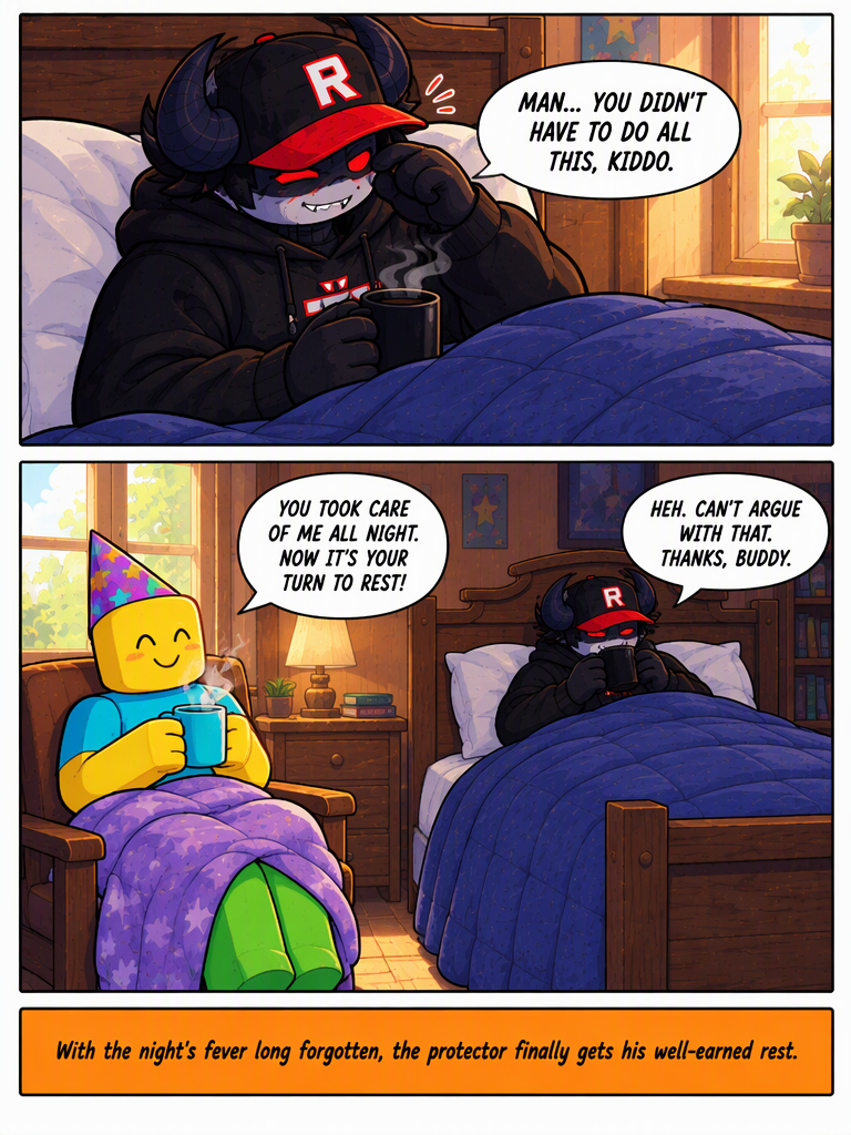 A Warm Morning Return (page 4 of 4)