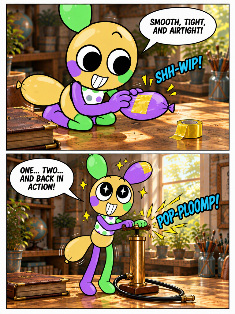A Sudden Leak (page 3 of 4)