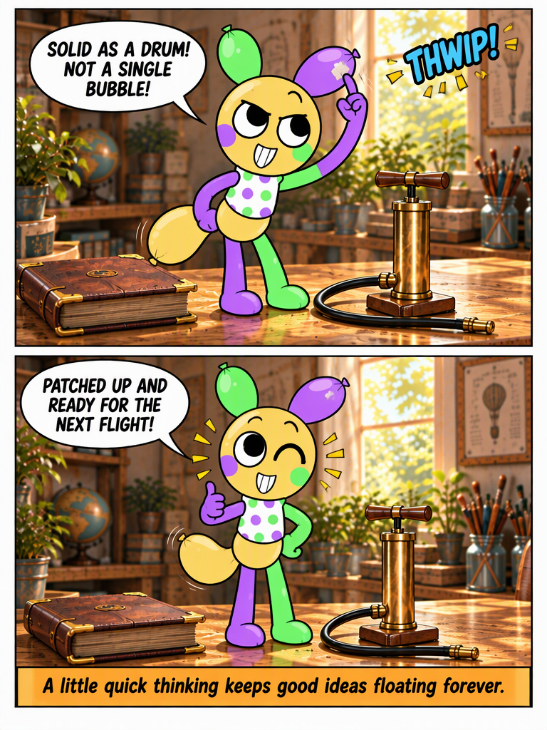 A Sudden Leak (page 4 of 4)