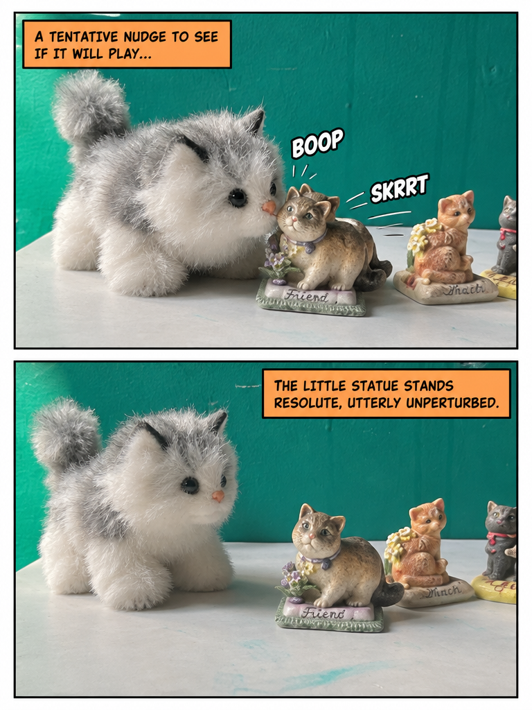 The Fluffy Cat and the Little Figurines (page 3 of 4)