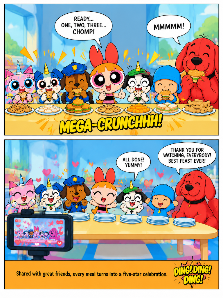 Snack Time Showdown (page 4 of 4)