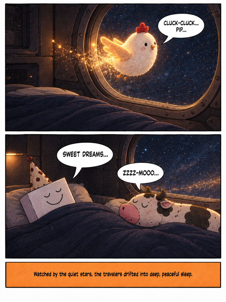 Morning Routine in the Orbital Bunk (page 4 of 4)