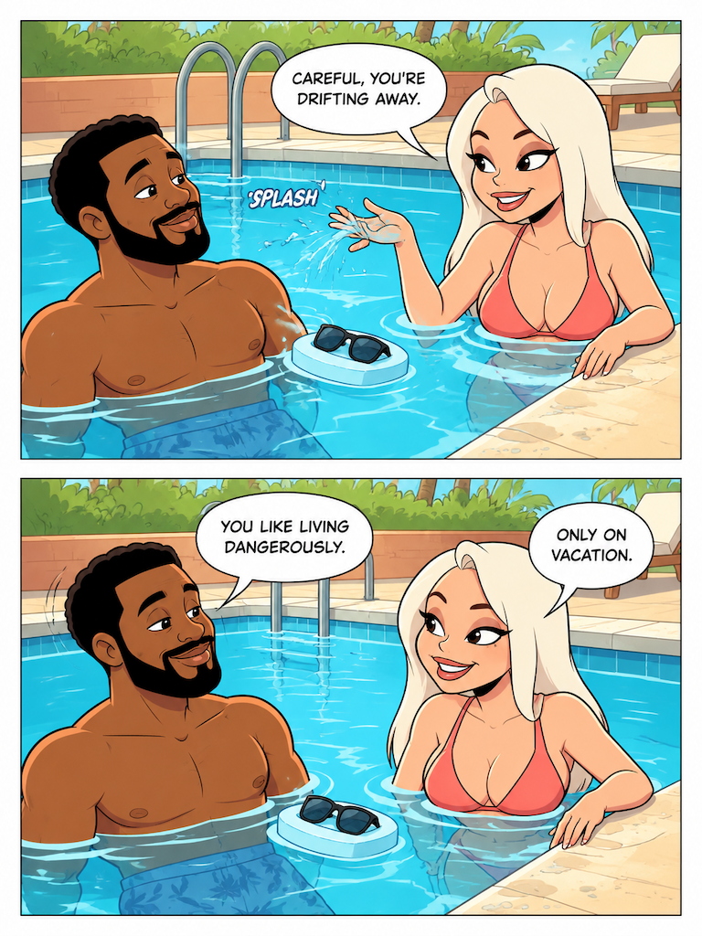 Poolside Glances (page 2 of 4)