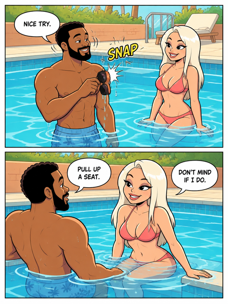 Poolside Glances (page 3 of 4)