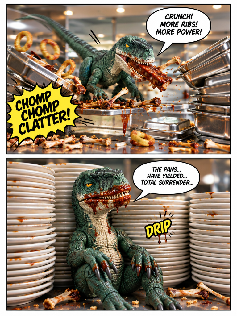 Raptor Does Snacks: The 70-Follower Buffet Raid (page 3 of 4)