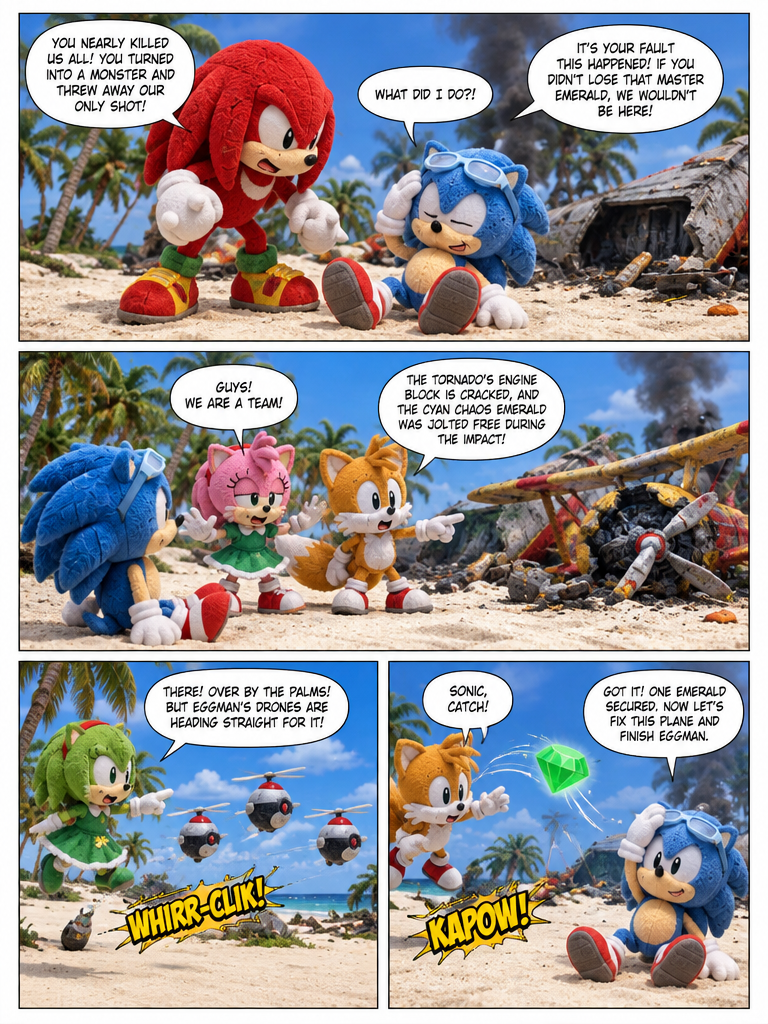sonic the hedgehog adventures issue 10 #fleetways chaos Unleashed (page 4 of 4)