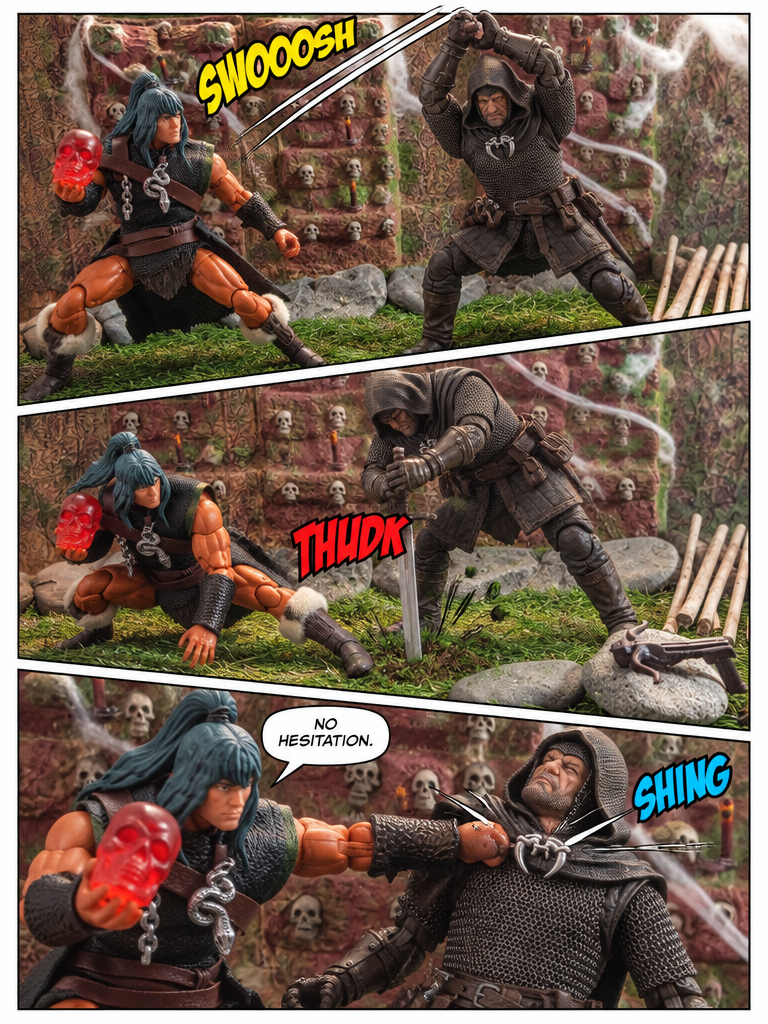 "Atian, a silent agent of the Viper School" (page 2 of 4)