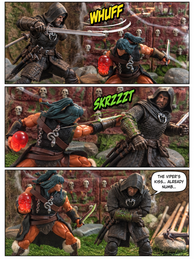 "Atian, a silent agent of the Viper School" (page 3 of 4)