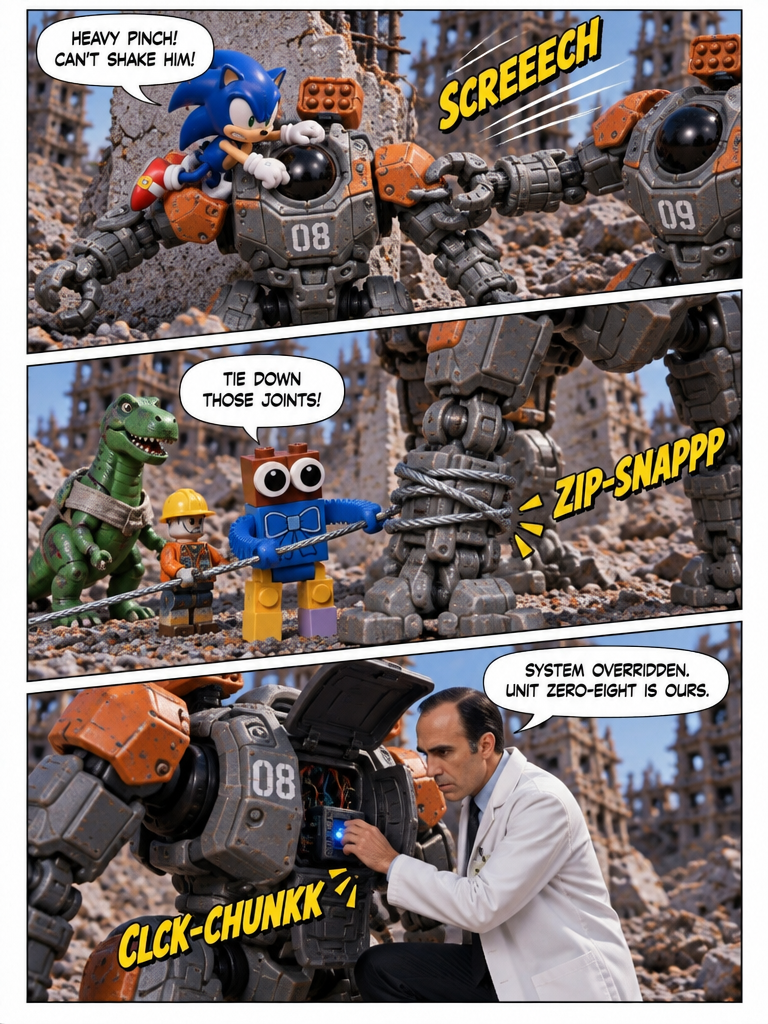 Discovery of a Strange Spaceship Season 2 Part 2: Allied Walkers (page 3 of 4)