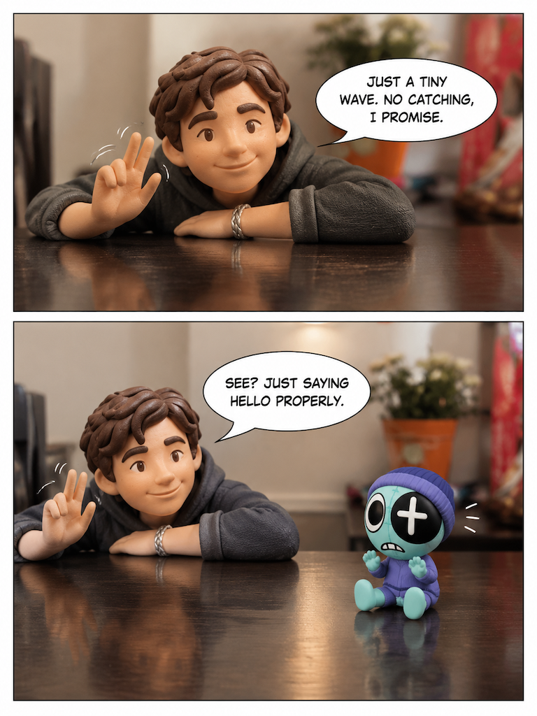 A Friendly Hello (page 3 of 4)