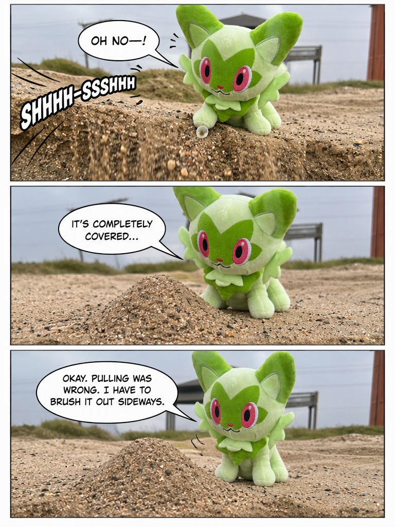 Shells Beneath the Sand Cliff (page 2 of 4)