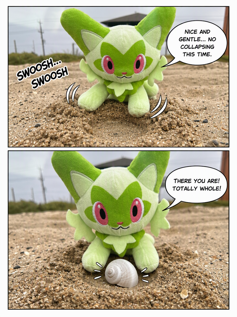Shells Beneath the Sand Cliff (page 3 of 4)