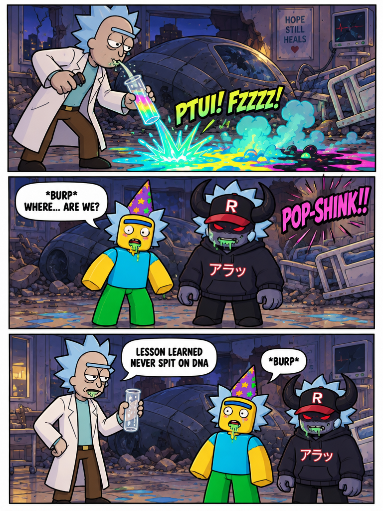 A Rick and Morty Lesson in DNA (page 4 of 4)