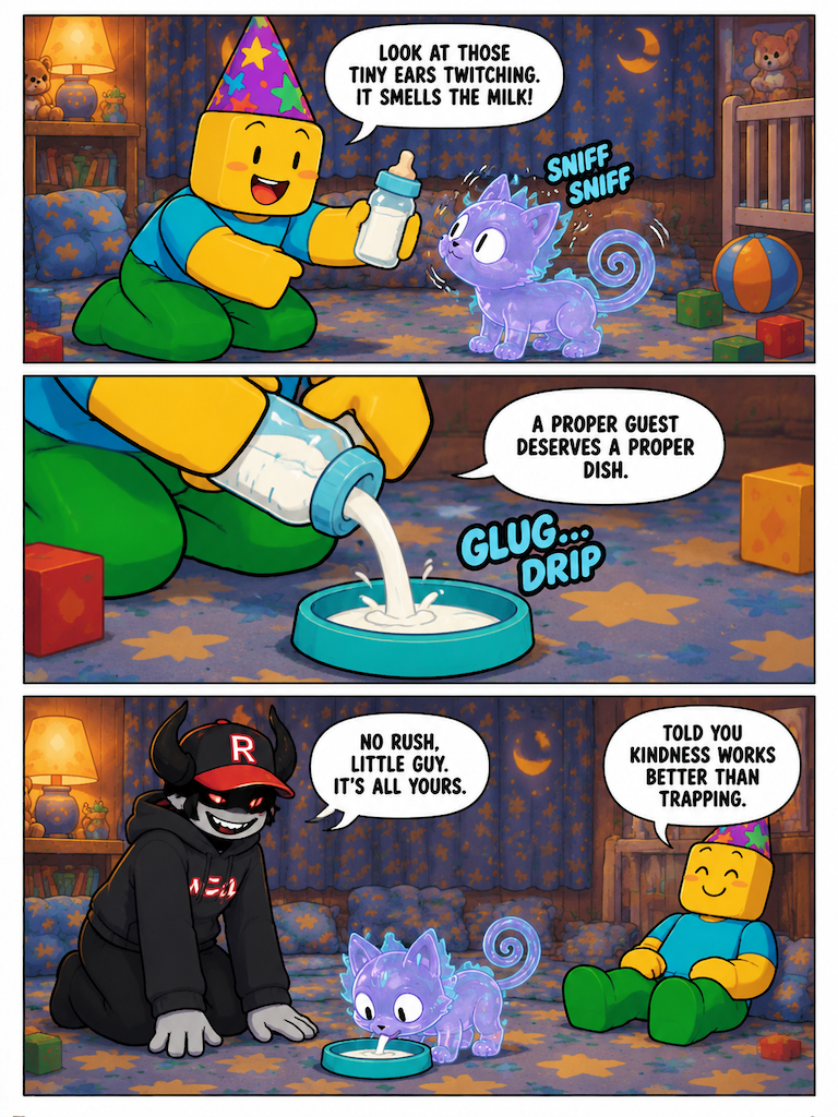 A Spectral Stray Joins the Family (page 2 of 4)