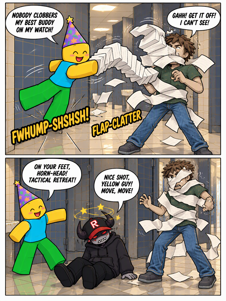 A Rough Encounter in the Hall (page 3 of 12)