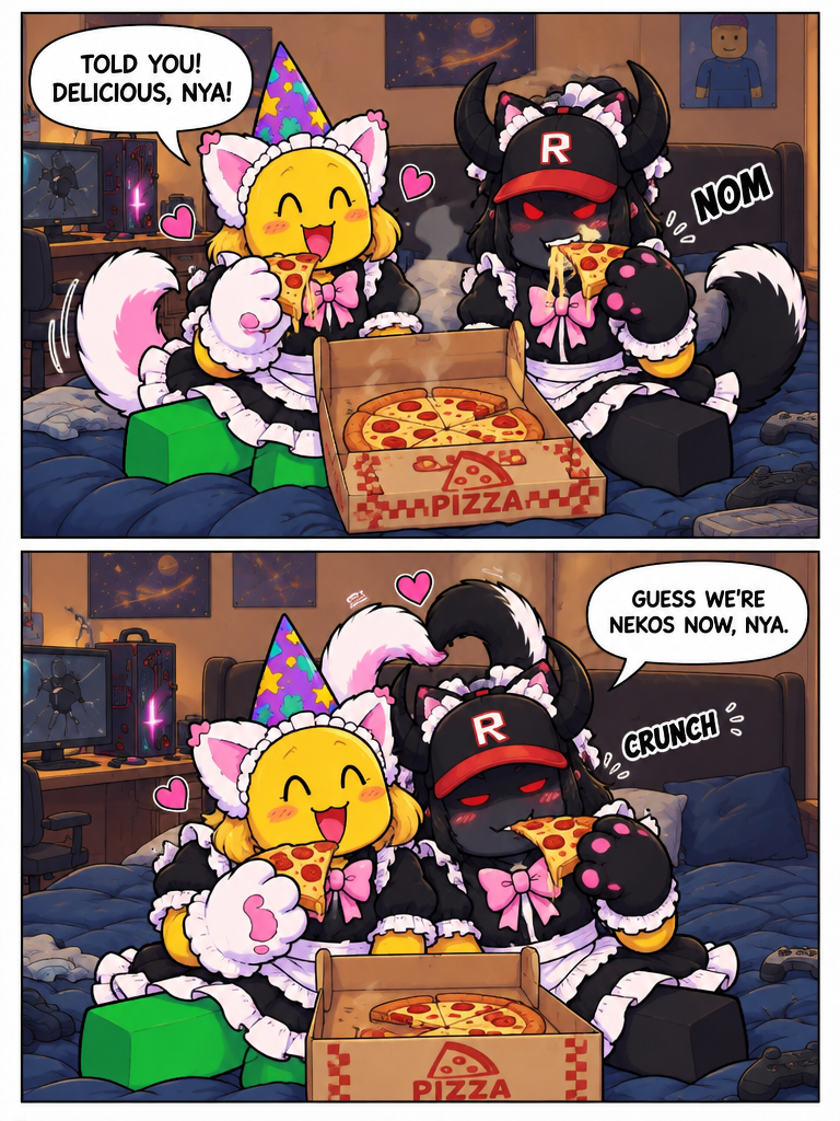 A Cozy Dinner in Maid Attire (page 4 of 4)