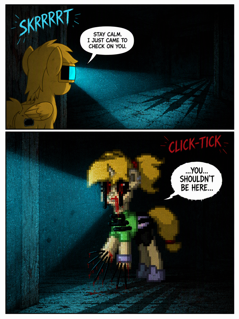 Inspection Behind the Warning Sign (page 2 of 4)