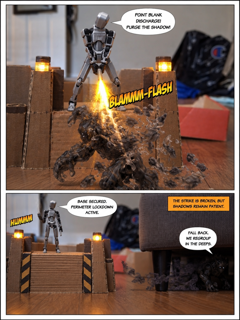 Defense of the Cardboard Outpost (page 4 of 4)