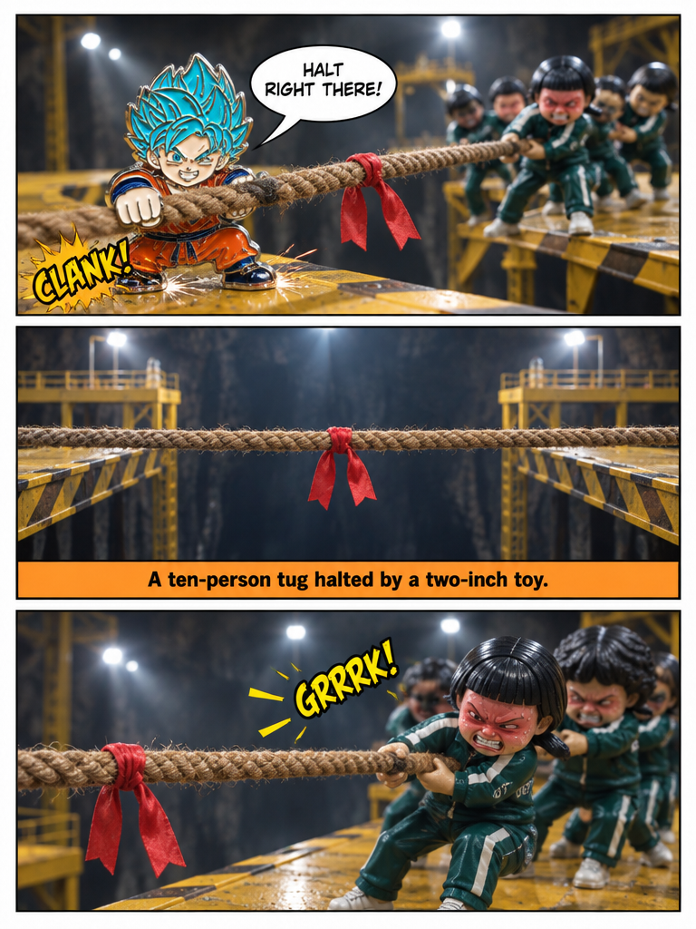 Tug of Saiyan Strength (page 2 of 4)