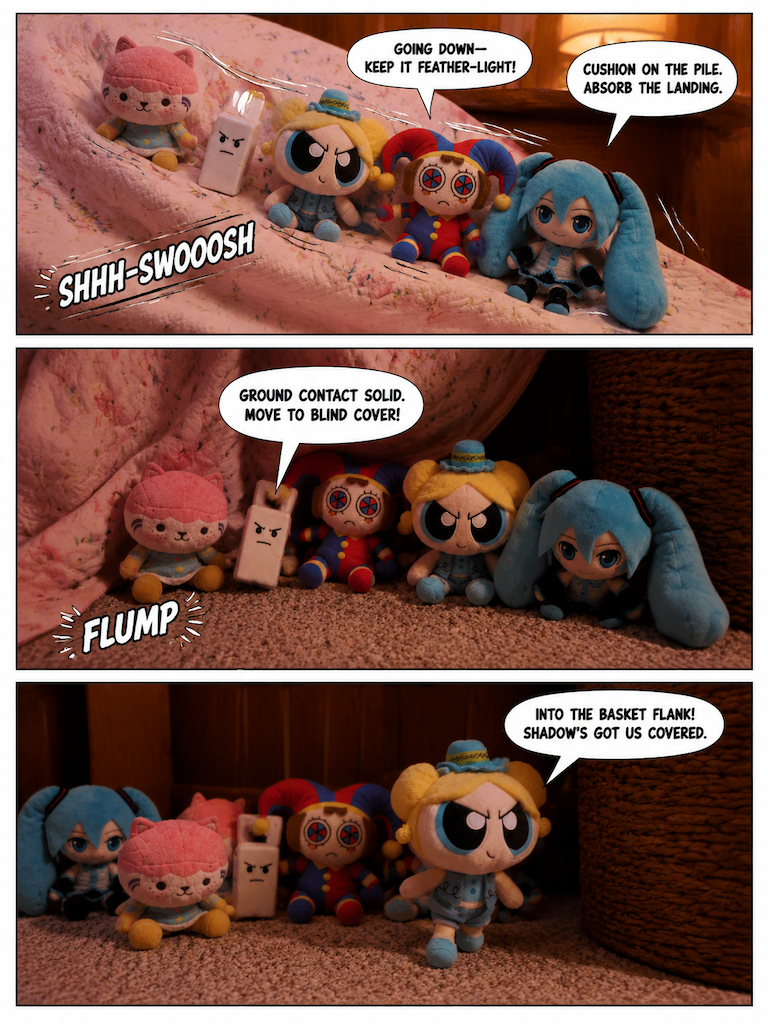 Night Shift on the Bedroom Floor (page 3 of 4)