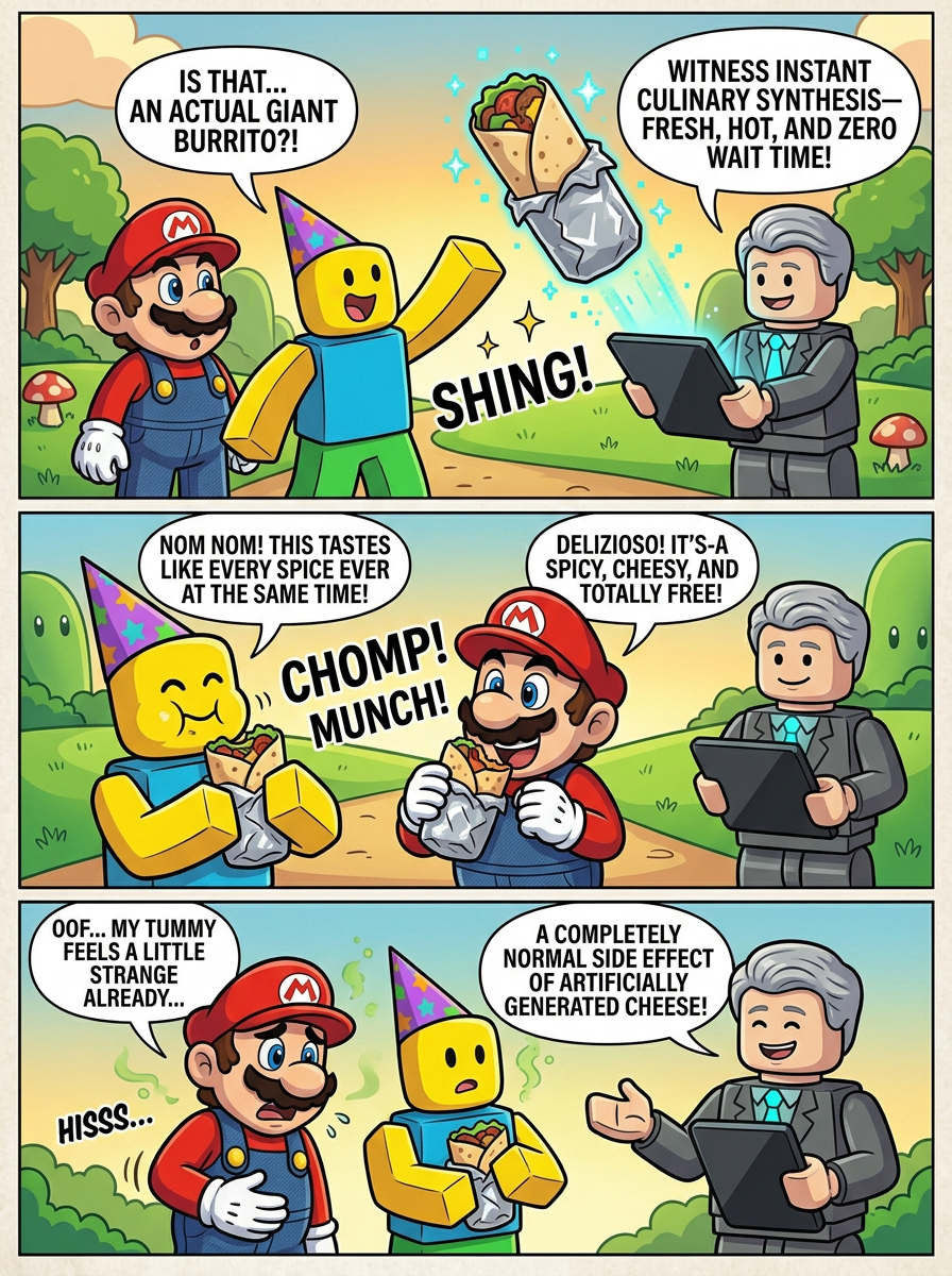 The Glitched Feast (page 2 of 4)