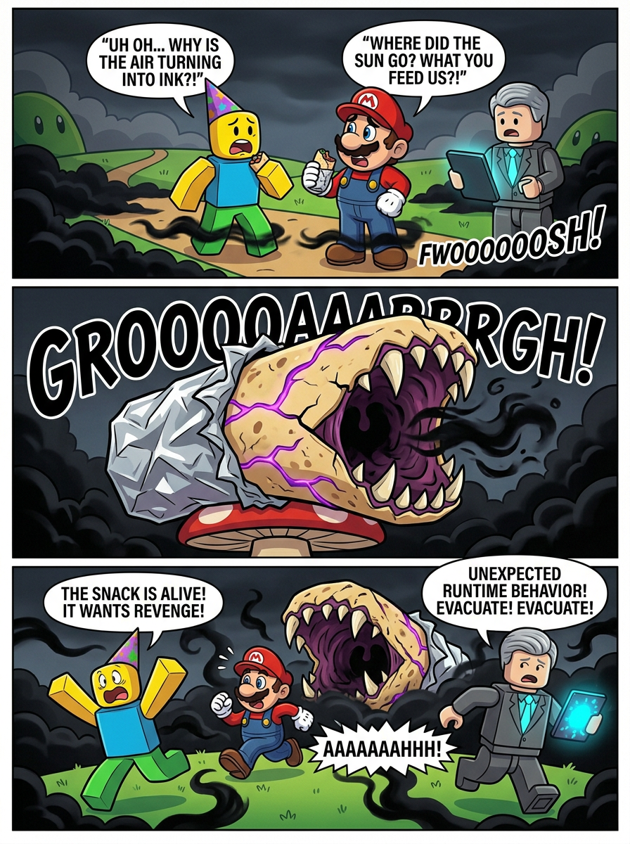 The Glitched Feast (page 3 of 4)