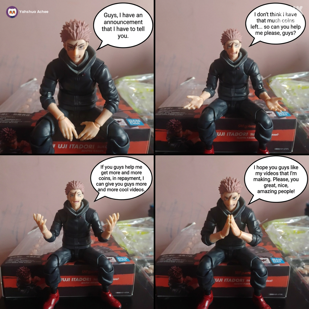 An important announcement from Yuji Itadori