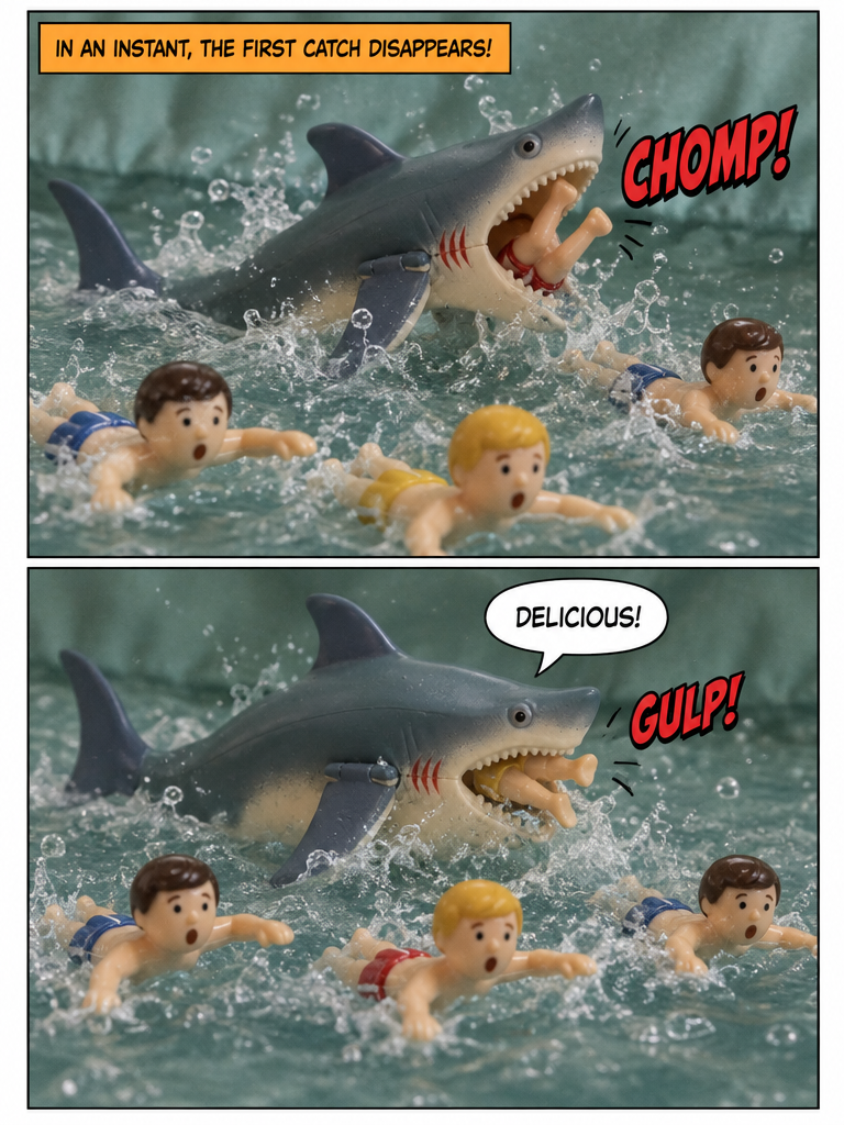 Hungry Shark at the Crowded Shallows (page 3 of 4)