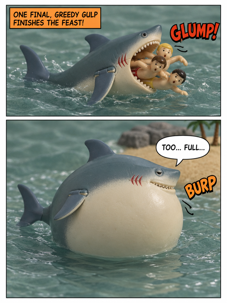 Hungry Shark at the Crowded Shallows (page 4 of 4)