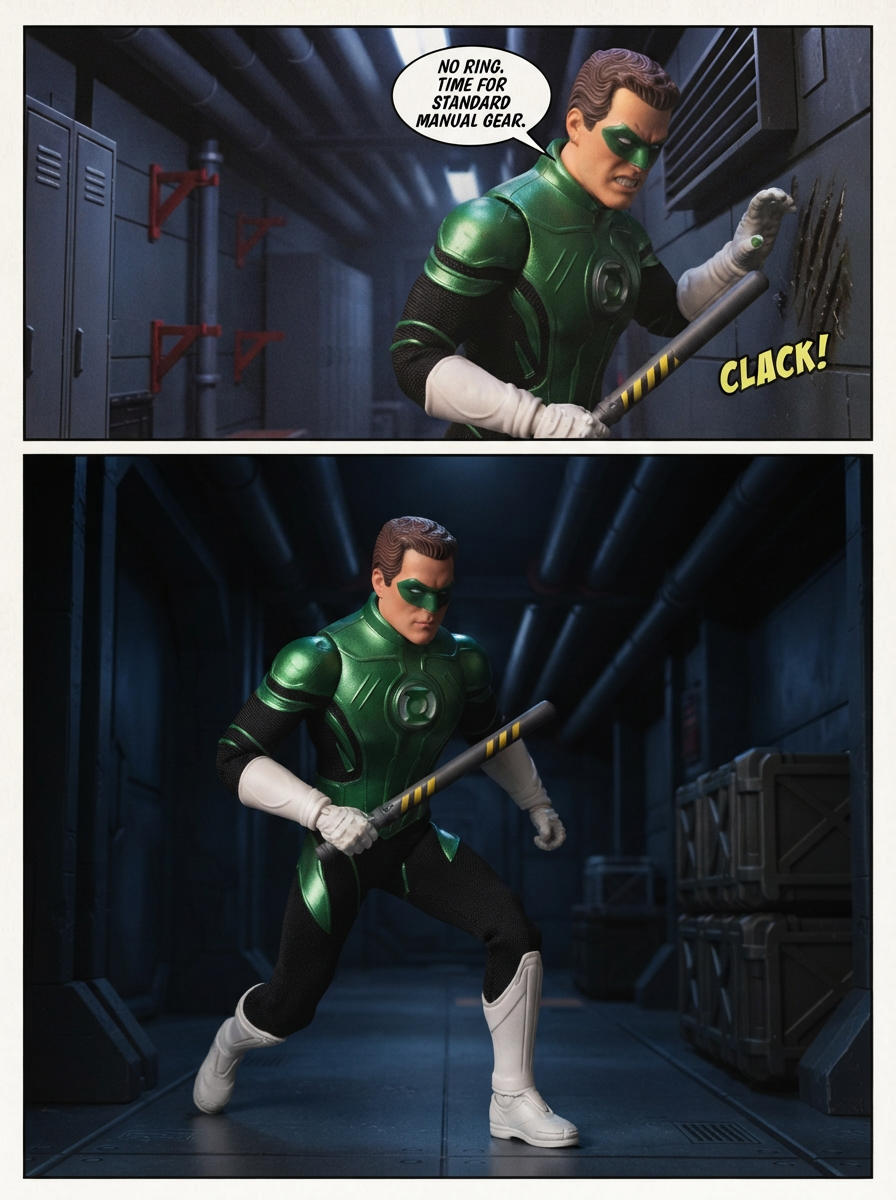 Green Lantern - Breach in the Dark - Comic Story - part 7 (page 2 of 4)