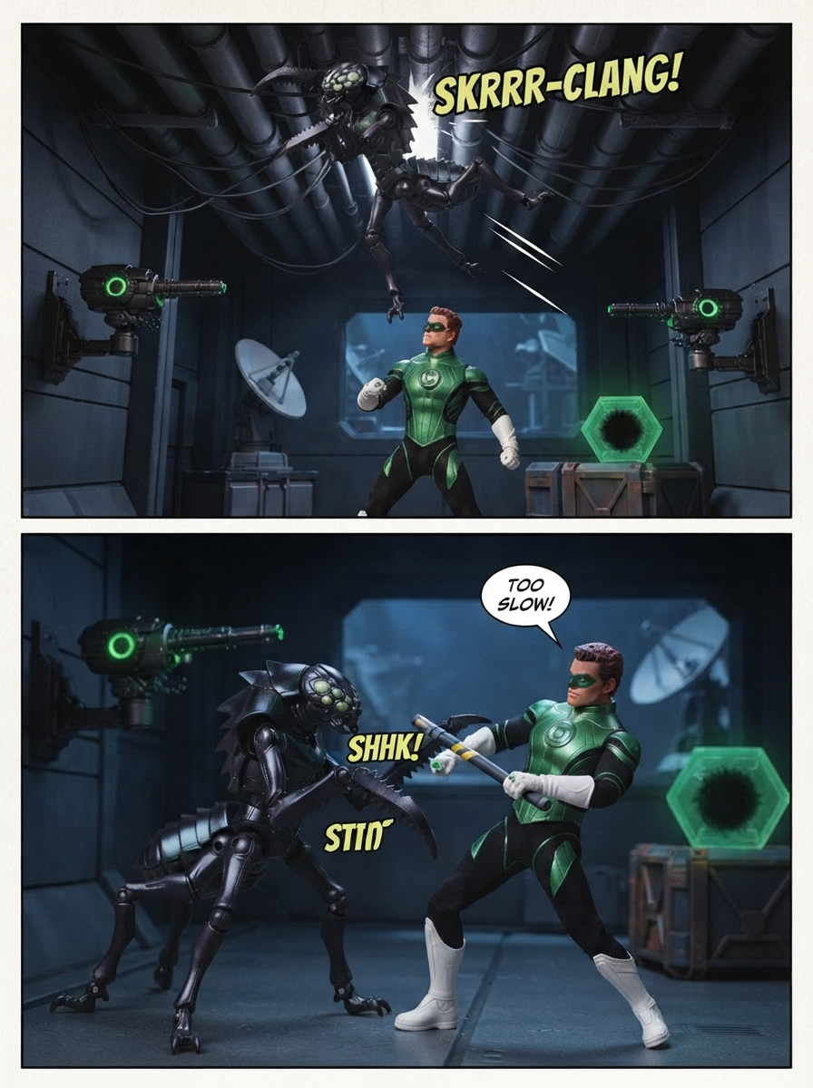 Green Lantern - Breach in the Dark - Comic Story - part 7 (page 3 of 4)