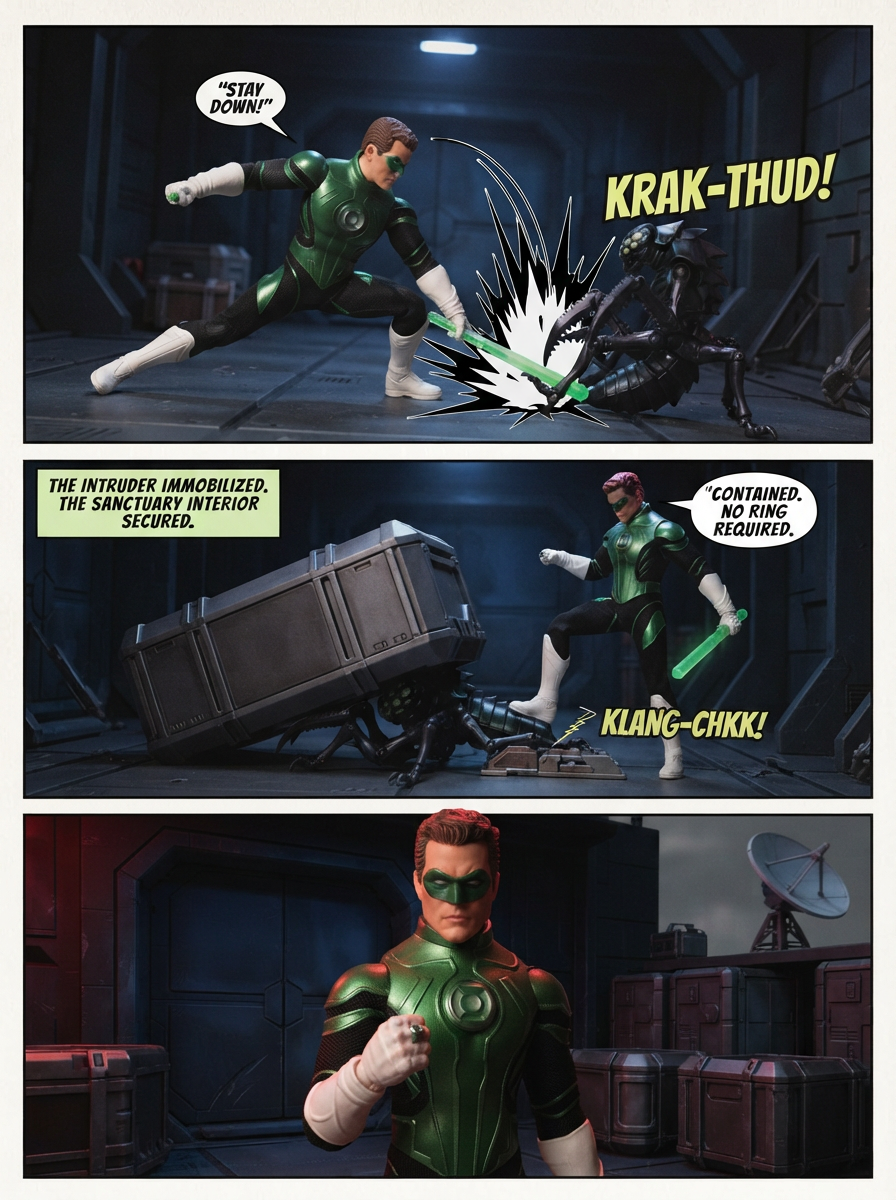 Green Lantern - Breach in the Dark - Comic Story - part 7 (page 4 of 4)