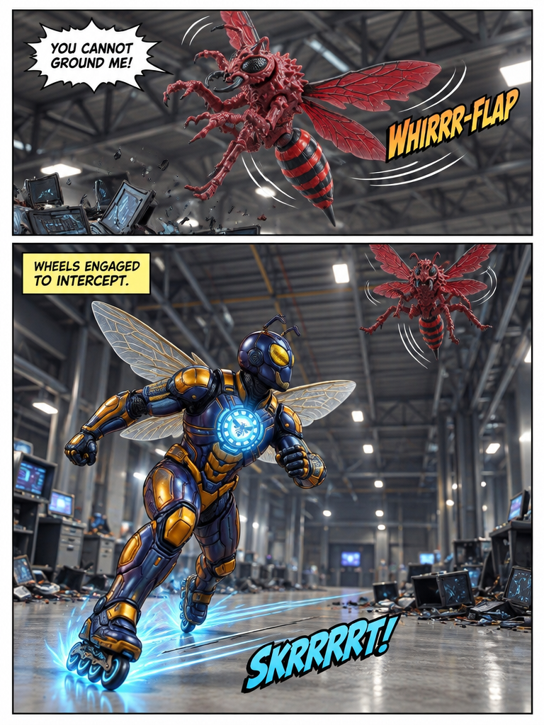 Bee Man: The curse of Red bee (page 2 of 4)