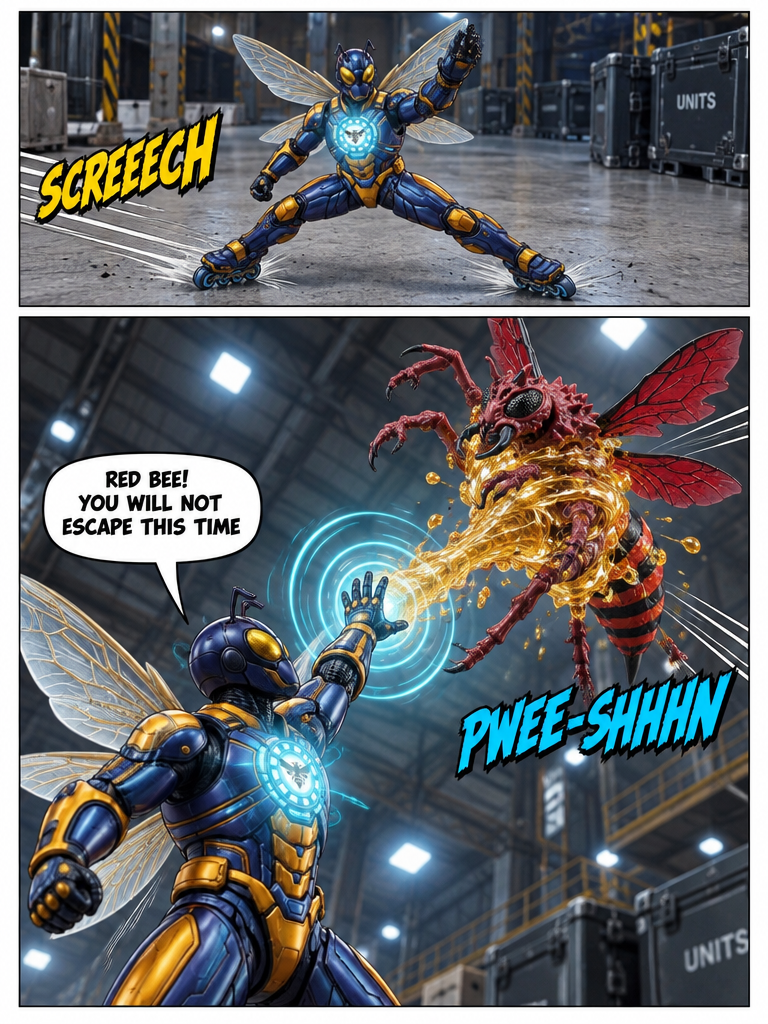 Bee Man: The curse of Red bee (page 3 of 4)