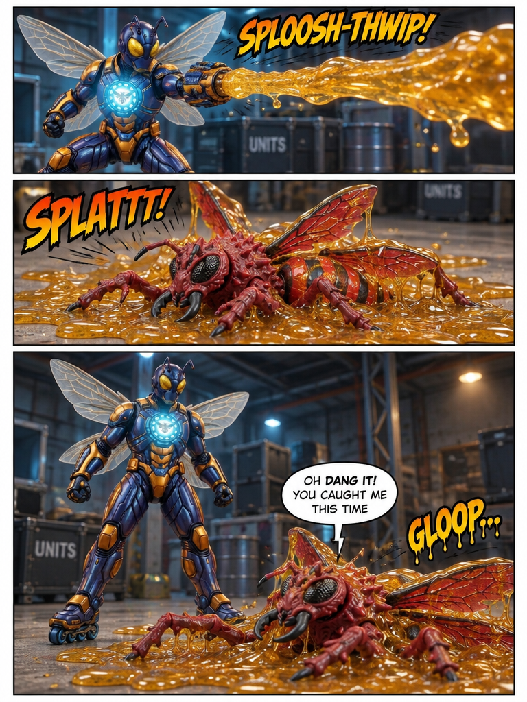 Bee Man: The curse of Red bee (page 4 of 4)