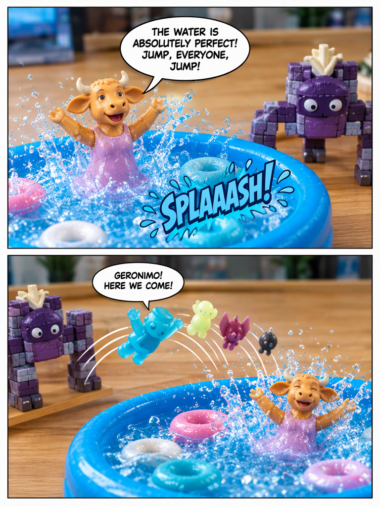 Splashdown from the Stone Tower (page 3 of 4)