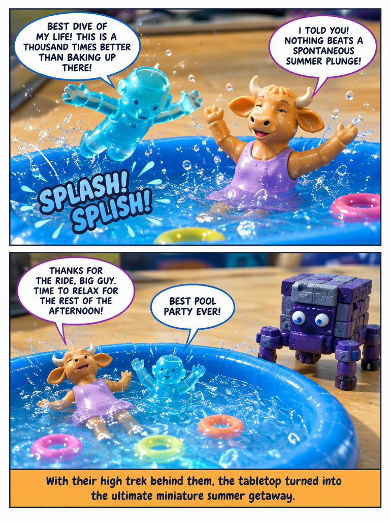 Splashdown from the Stone Tower (page 4 of 4)