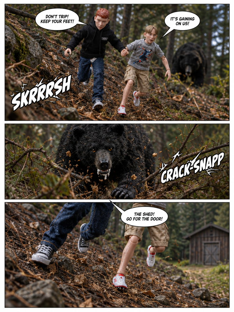 black bear attack part 1 (page 2 of 4)