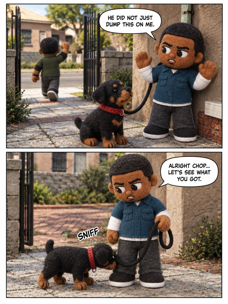 Chop's New Handler (page 2 of 4)