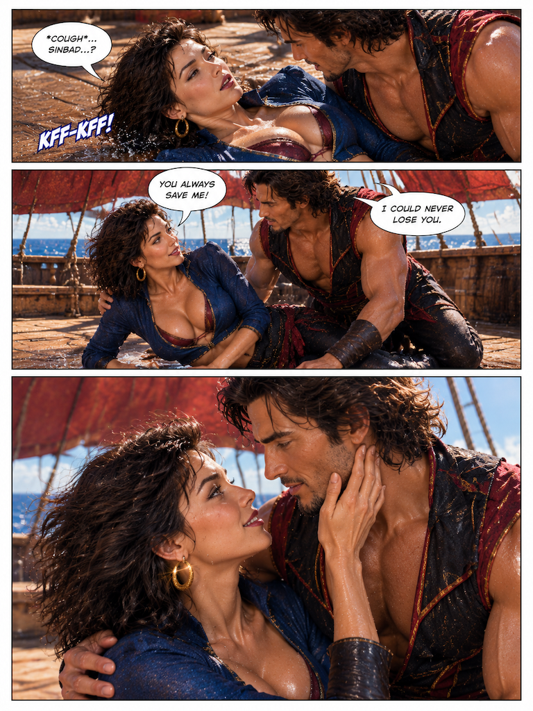 A Captain's Reward Sinbad the Leyend of the seven seas (page 15 of 24)