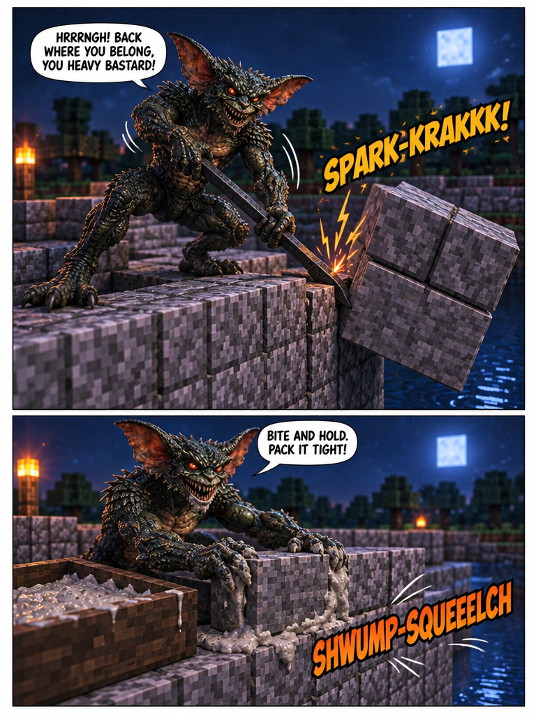 Masonry Under Moonlight (page 3 of 4)