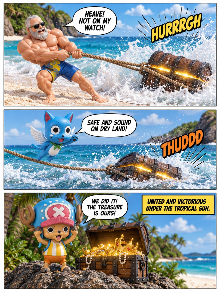 One piece Tidal Surge at the Shore (page 4 of 4)