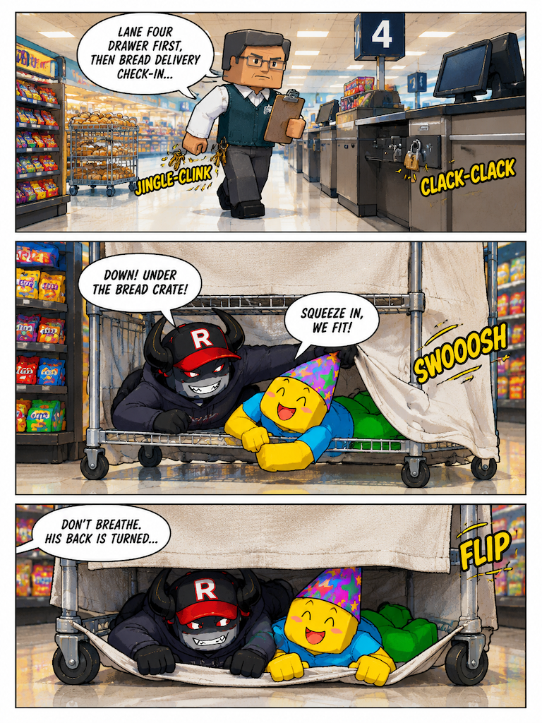 Clean Getaway at Daybreak (page 2 of 4)